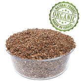 Authentic Israeli flax seeds, a natural pantry staple.